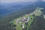 Aerial of Queen Wilhelmina State Park, Mena