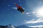 Snowboarding in Little Cottonwood Canyon Backcountry