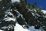 Snowboarding at Snowbird