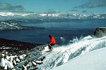 Skiing by Tahoe