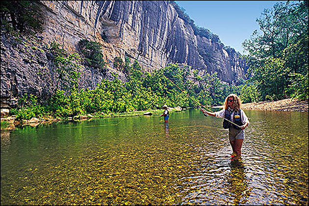 Flyfishing on the Buffalo National River