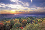 Sunset in the Arkansas River Valley