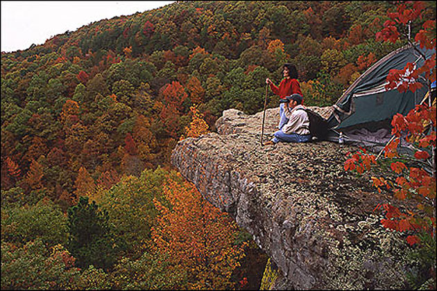 Pedestal Rocks in the Ozarks