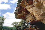 Rockclimbing in the Ozarks