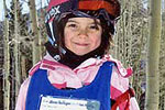 Young Girl Skiier